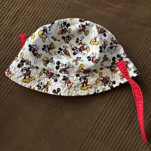 Disney Mickey Mouse Kids Hat - Red, Yellow, and White